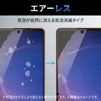 注文コード:77554768 AQUOS sense7 (SH-53C/SHG10) / sense6s (SHG07) / sense6 (SH-54B/SHG05) ガラスフィルム 硬度10H 高透明 指紋防止 エアーレス - エレコム