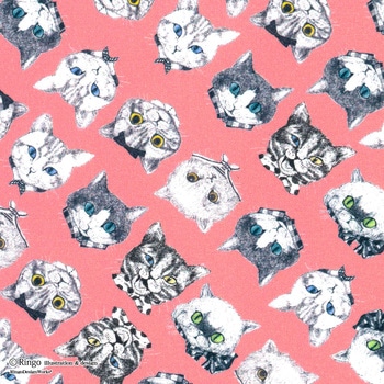 注文コード:77666585 ワンダフルネコズ カットクロス Ringo(清原)