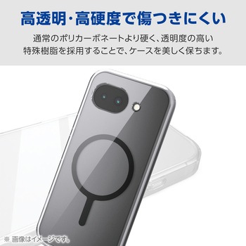注文コード:78114815,78114946 Google Pixel 10a ケース ハイブリッド カバー 衝撃吸収 MAGKEEP 磁力装着対応 - エレコム