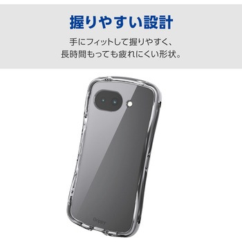 注文コード:78115111 Google Pixel 10a ケース ハイブリッド カバー 衝撃吸収 ストラップホールシート付 Grippy - エレコム