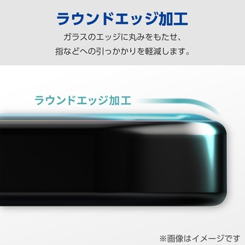 注文コード:79437726 Galaxy A55 5G (SC-53E) ガラスフィルム 指紋認証対応 高透明 表面硬度10H 指紋防止 飛散防止 気泡防止 - エレコム