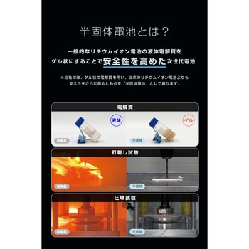 注文コード:80783145 モバイルバッテリー 20000mAh 67W PD対応 ノートPC充電 半固体 USB-C×2 USB-A×1 残量表示 機内持ち込み - エレコム