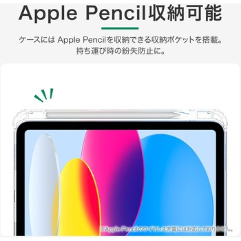 注文コード:80792148 iPad 11インチ (A16)/iPad 10.9インチ (第10世代) TPUケース タッチペン収納ポケットつき クリア 着脱簡単 衝撃吸収 - Smart Stock