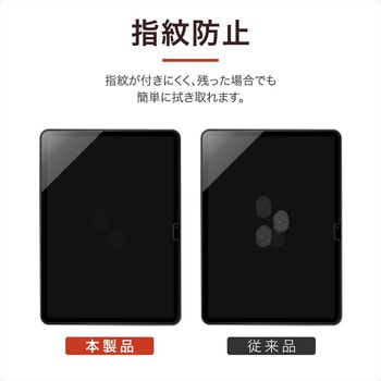 注文コード:80792157 iPad 11インチ (A16)/iPad 10.9インチ (第10世代) ガラスフィルム 貼りつけキット付き 覗き見防止180° 高硬度9H 指紋防止 - Smart Stock