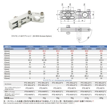注文コード:81012517 アンギュラーブラケット - CRG