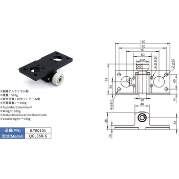 注文コード:81012831 L型手動ツールチェンジャー - CRG
