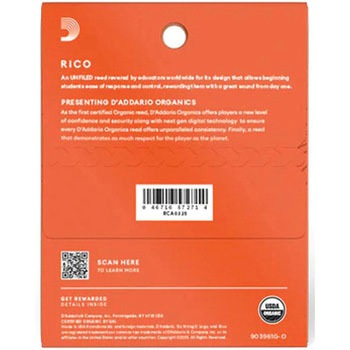 注文コード:81296069 Bbクラリネット用リード - D'Addario