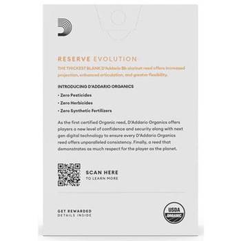 注文コード:81296489 Bbクラリネット用リード - D'Addario