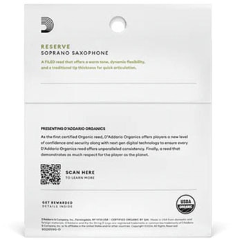 注文コード:81296665 ソプラノサックス用リード - D'Addario