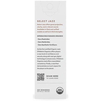 注文コード:81296681 テナーサックス用リード - D'Addario