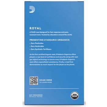 注文コード:81297076 バリトンサックス用リード - D'Addario