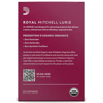 注文コード:81297155 Bbクラリネット用リード - D'Addario