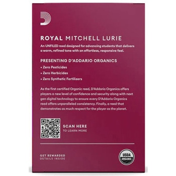 注文コード:81297189 Bbクラリネット用リード - D'Addario
