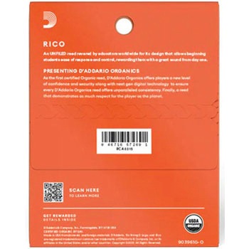 注文コード:81297198 Bbクラリネット用リード - D'Addario