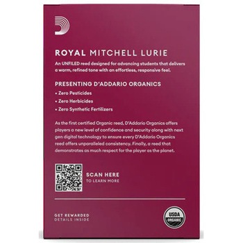 注文コード:81297408 Bbクラリネット用リード - D'Addario