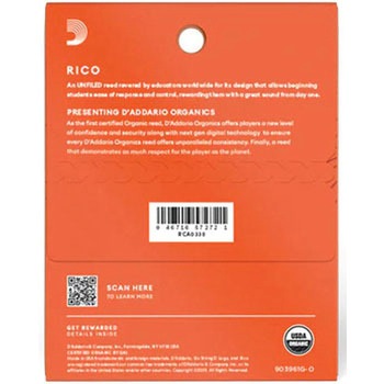 注文コード:81297679 Bbクラリネット用リード - D'Addario