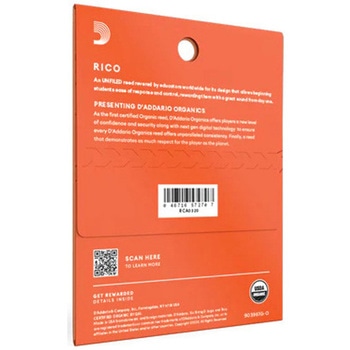 注文コード:81297697 Bbクラリネット用リード - D'Addario