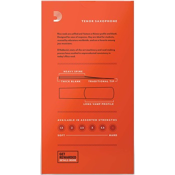 注文コード:81298090 テナーサックス用リード - D'Addario