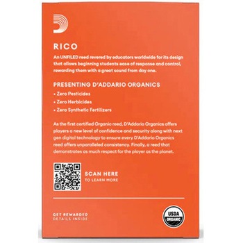注文コード:81298467 アルトクラリネット用リード - D'Addario