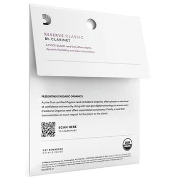 注文コード:81298756 Bbクラリネット用リード - D'Addario