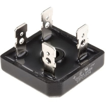 注文コード:81413519 Vishay 整流用 ブリッジダイオード 単相 35A, 400V, 28.8 x 28.8 x 7.62mm, GBPC3504-E4/51 VISHAY