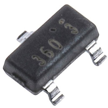 注文コード:81545496 onsemi Pチャンネル MOSFET30 V 2 A 表面実装 パッケージSOT-23 3 ピン onsemi