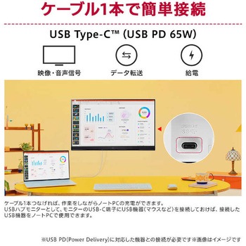 注文コード:81741235 23.8インチ 液晶ディスプレイ(1920x1080/IPS/アンチグレア/TypeC(PD65W)/HDMI/DP/スピーカー/高さ調整/ピボット/スイベル/3年保証) - LG