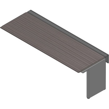 注文コード:81841596 アフィーノ ワークベンチ 片面タイプ 連増セット アルミ塗装脚 W2400×D800<配送時組立サービス付> イトーキ