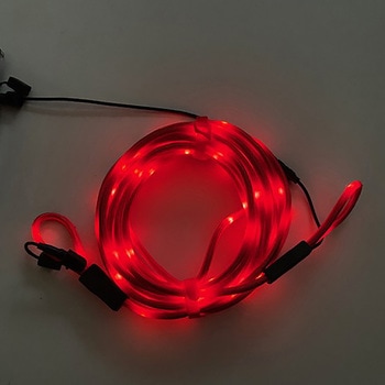 注文コード:81888330 あかリン LEDひもロープ 10M ソーラーパネル付電源ユニット セット - アカリファクトリー