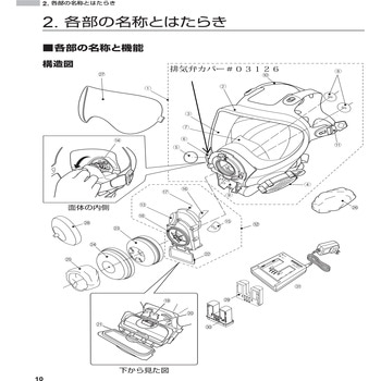 排気弁カバー#03126/5個 重松製作所