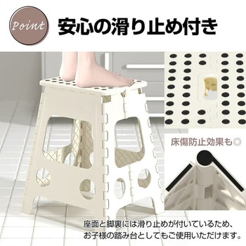 注文コード:81903696 折りたたみチェア ブルー - 万方商事