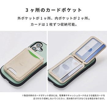 注文コード:81947410 iFace MagSynq カードウォレット(フリップスタンド) - iFace