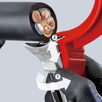 注文コード:81969819 ケーブルストリッパー - KNIPEX(クニペックス)