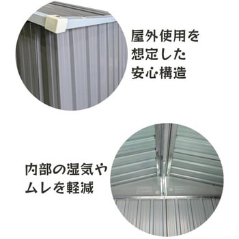 注文コード:82018198 スチール製 ユーロ物置 - ダイマツ