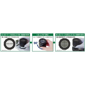 注文コード:82033056 LEDライト付スケールルーペ - NSK