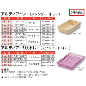 注文コード:82039338 アルティア下段 耐荷重レールユニット - ナビス(アズワン)