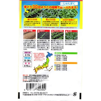 注文コード:82042515 【種 たね タネ】早どり サラダ 春菊 - アタリヤ農園