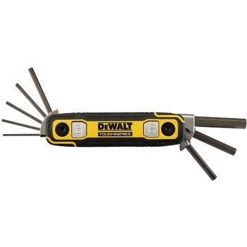 注文コード:82069438 折りたたみ式 六角レンチセット - DEWALT