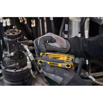 注文コード:82069438 折りたたみ式 六角レンチセット - DEWALT