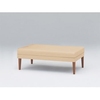 注文コード:82163158 ロビーチェアUK 2連 背なし 張地DL<配送時組立サービス付> イトーキ