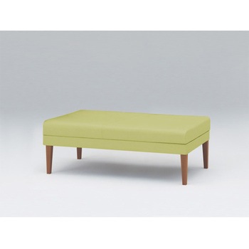 注文コード:82163167 ロビーチェアUK 2連 背なし 張地DL<配送時組立サービス付> イトーキ