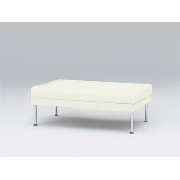 注文コード:82163264 ロビーチェアUK 2連 背なし 張地DL<配送時組立サービス付> イトーキ