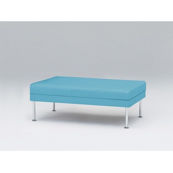 注文コード:82163307 ロビーチェアUK 2連 背なし 張地DL<配送時組立サービス付> イトーキ