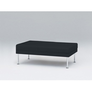 注文コード:82163316 ロビーチェアUK 2連 背なし 張地DL<配送時組立サービス付> イトーキ