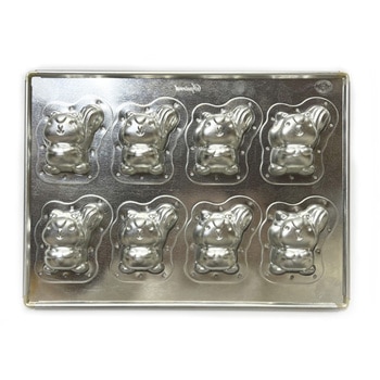 注文コード:82225634 シルバー リスのポォー天板 シリコン付 松永製作所