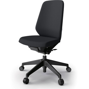 注文コード:82342455 ノートチェア ハイバック 肘なし ビニールレザーDL ウレタンキャスター<配送時組立サービス付> イトーキ