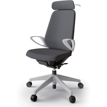 注文コード:82344905 ノートチェア エクストラハイバック 固定肘 ハンガー ランバーサポートなし クロスSA ナイロンキャスター<配送時組立サービス付> イトーキ