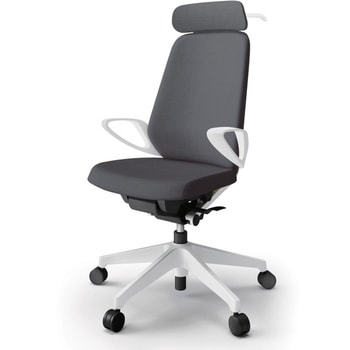 注文コード:82345045 ノートチェア エクストラハイバック 固定肘 ハンガー ランバーサポートなし クロスSA ナイロンキャスター<配送時組立サービス付> イトーキ