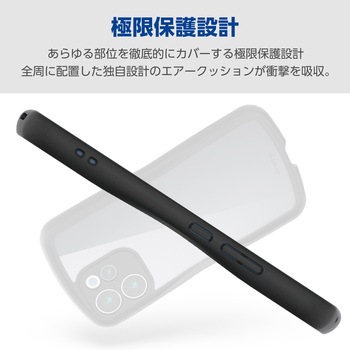 注文コード:82361837 OPPO Reno15 A ケース ハイブリッド カバー 衝撃吸収 ストラップホールシート付 Grippy 極限保護 - エレコム