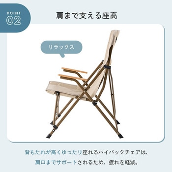 注文コード:82364226 Tradcanvas ダイニングマスターチェア - ロゴス